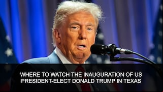 Where to watch Donald Trump’s inauguration LIVE on TV and online from Texas?