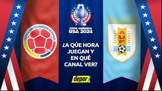 Hora de Uruguay vs. Colombia por Copa América