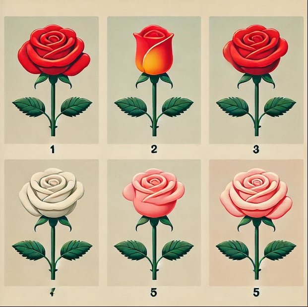 Test Visual: Elige una rosa y descubre rasgos ocultos de tu personalidad. (Foto: Depor)