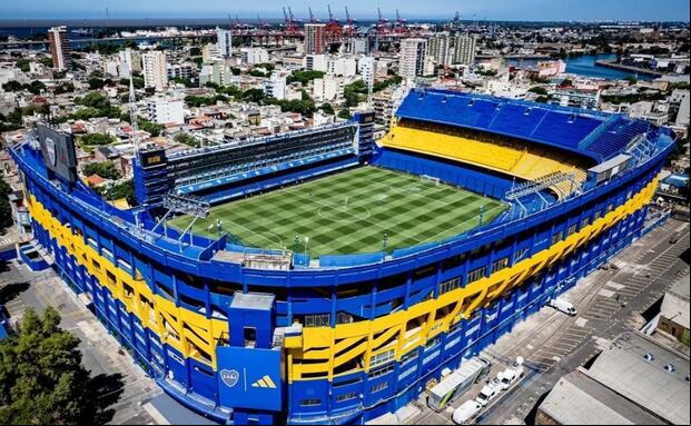 El Estadio La Bombonera es un escenario histórico del fútbol argentino y la casa de Boca Juniors. (Foto: Difusión).