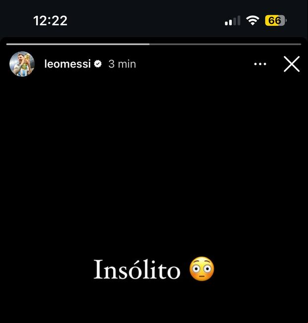 Lionel Messi reaccionó vía Instagram tras el gol anulado a Argentina vs. Marruecos por Juegos Olímpicos París 2024.