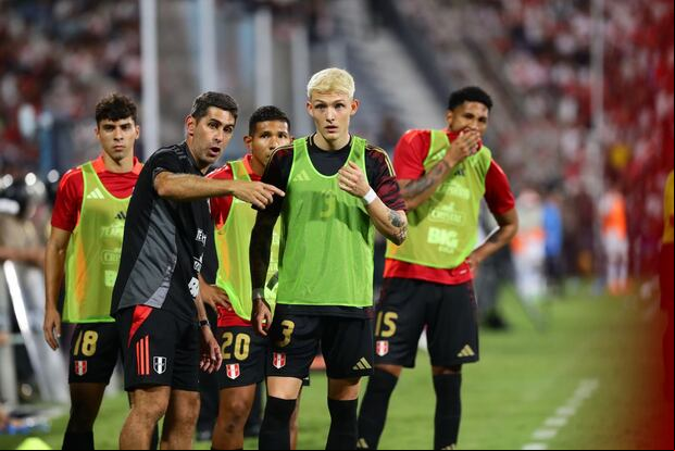Oliver Sonne jugó su primer partido con la Selección Peruana. (Foto: Jesús Saucedo / GEC)