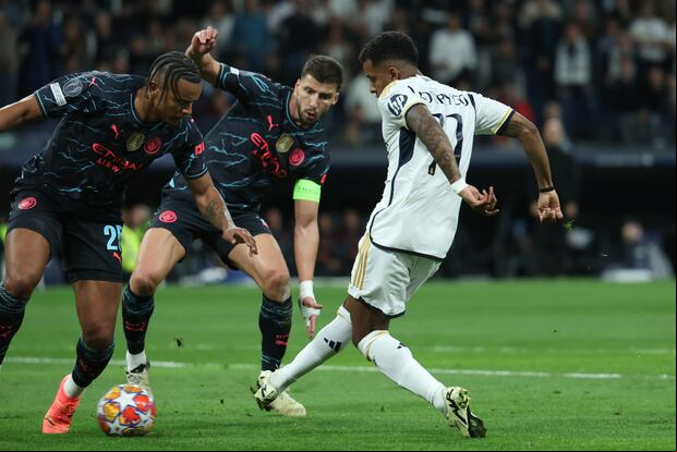 Real Madrid y Manchester City en los cuartos de final de la Champions League. (Foto: EFE)