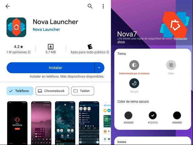 WHATSAPP | Cuando descargues Nova Launcher, debes establecerla como predeterminada para evitar cualquier tipo de fallos. (Foto: MAG - Rommel Yupanqui)