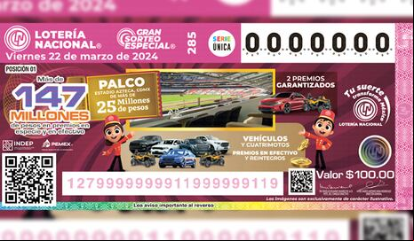 Resultados del Gran Sorteo Especial del viernes 22 de marzo: números ganadores