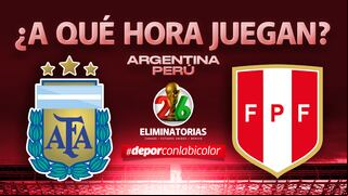 A qué hora juega Argentina vs Perú por Eliminatorias 2026