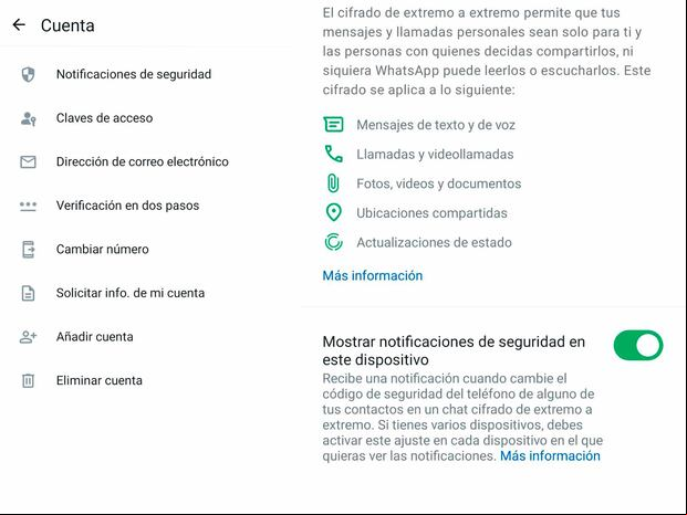 WHATSAPP | De esta manera podrás activar el nuevo botón de WhatsApp. (Foto: MAG - Rommel Yupanqui)