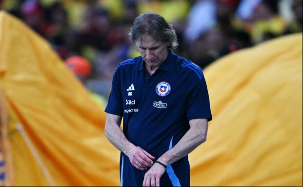 Gareca llegó a Chile en enero del presente año y finaliza contrato en septiembre de 2025.