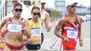Kimberly García y César Rodríguez obtuvieron diploma olímpico en marcha de relevos mixtos en París 2024