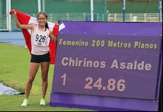 Cayetana Chirinos y la costumbre de batir récords en el atletismo