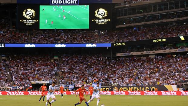 En el AT&T Stadium se jugó la final de la Copa América 2016, donde Chile se consagró luego de ganar a Argentina. (Foto: Agencias).
