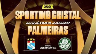Horario: Sporting Cristal vs. Palmeiras por la fecha 1 de la Copa Libertadores 2025