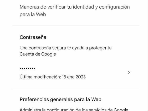 GMAIL | Revisa desde cuándo no has cambiado tu contraseña. (Foto: MAG - Rommel Yupanqui)