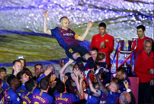 Andrés Iniesta y el día que lo despidieron del FC Barcelona.