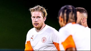 Sonríe Guardiola: De Bruyne entrenó con el Manchester City en Arabia Saudita
