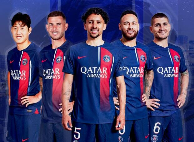 El nuevo cartel del PSG para su gira por Asia.