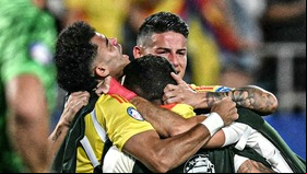 Colombia venció 1-0 a Uruguay y clasificó a la final de la Copa América. (Foto: Getty Images)