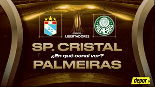 Canal para ver Cristal vs. Palmeiras por la fase de grupos de la Copa Libertadores