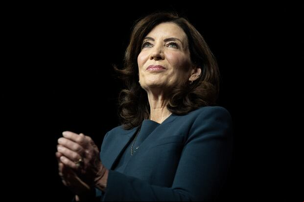 Kathy Hochul es la actual gobernadora de Nueva York (Foto: Brendan Smialowski / AFP)