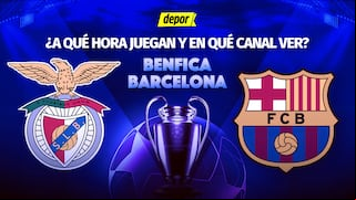 Barcelona vs. Benfica: en qué canales transmiten el partido y a qué hora juegan hoy