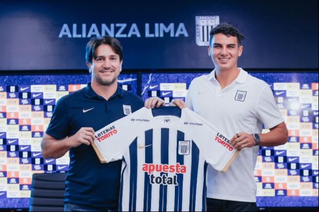 Matías Succar fue presentado la semana pasada en Alianza Lima. (Foto: Alianza Lima)
