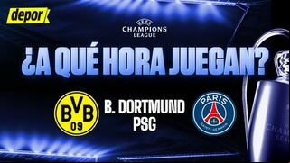 PSG vs. Dortmund: a qué hora jugaron en París por la Champions