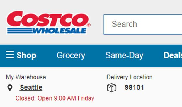 Horario de atención en Black Friday de Costco (Foto: Costco)