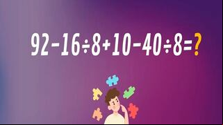 Desafía tus capacidades intelectuales: te daré 6 segundos para resolver el reto matemático
