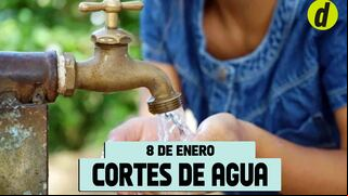 Corte de agua para el lunes 8 de enero en Lima: distritos afectados y hasta qué hora