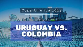¿A qué hora juegan y en qué canal ver Colombia vs. Uruguay por semifinal Copa América?