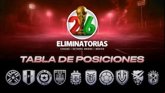 Tabla de Eliminatorias 2026: posiciones y resultados de la fecha 12