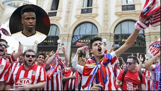 ¿Nuevo caso de racismo contra Vinicius? Insólita iniciativa de hinchas de Atlético de Madrid