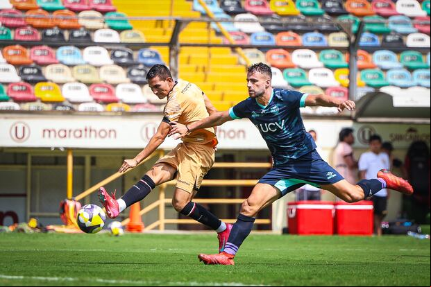 Universitario venció 3-0 a la UCV en el Estadio Monumental. (Foto: Universitario)