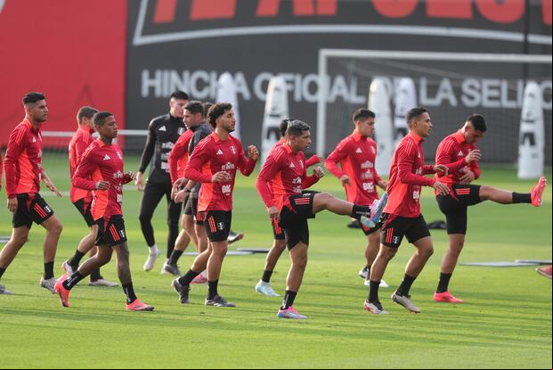 Entrenamiento de la Selección Peruana en Videna. (Foto: Jesus Saucedo/@photo.gec)