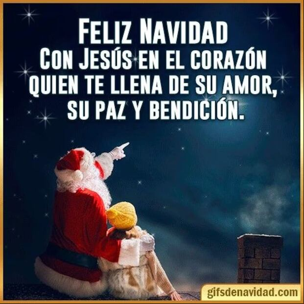 Las mejores imágenes para dedicar este 25 diciembre en Navidad. (Foto: Difusión).