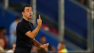 El récord de tarjetas de Xavi en Barcelona: ¿cuántas ha acumulado como DT y por qué?