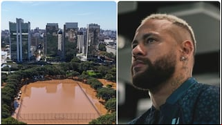 Con sus aviones privados: toneladas de ayuda humanitaria de Neymar para víctimas