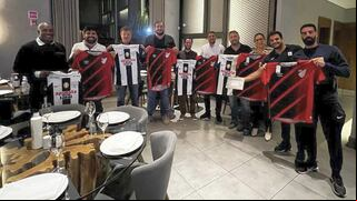 Creando lazos: directivos de Alianza Lima y Paranaense se reunieron en la previa del partido