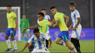 Argentina vs. Brasil (1-1): video, resumen y goles por Sudamericano Sub20