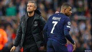 Tras anuncio de salida del PSG: Mbappé fue a la banca y Luis Enrique ya prueba a otros