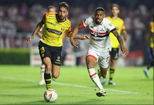 Fydriszewski jugó en Barcelona SC y allí coincidió con Fabián Bustos. (Foto: Getty Images)