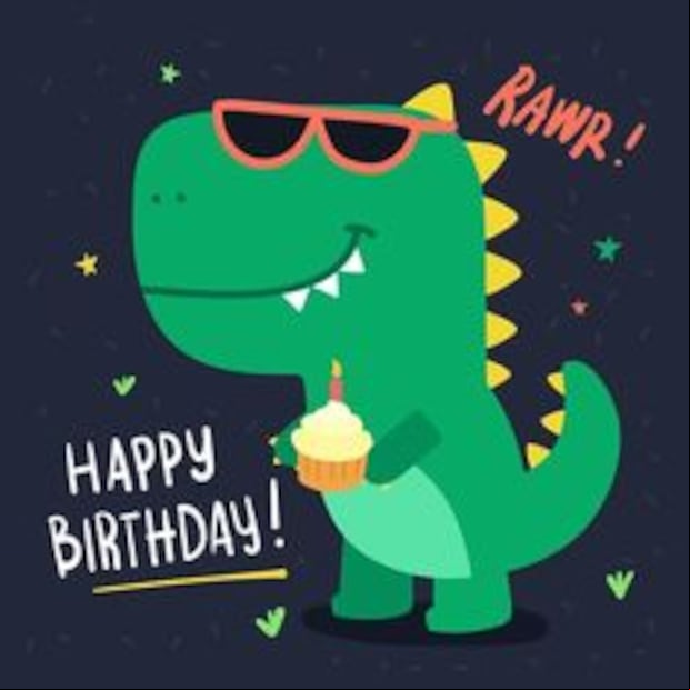 Imágenes de 'Feliz Cumpleaños' para compartir en redes sociales (Foto: Pinterest).