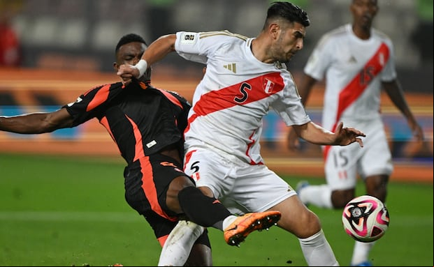 Perú y Colombia empataron 1-1 por la fecha 7 de Eliminatorias 2026. (Foto: AFP)