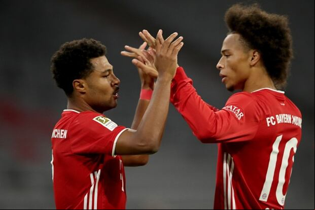 Serge Gnabry y Leroy Sané son duda para enfrentar al Real Madrid por la Champions League.