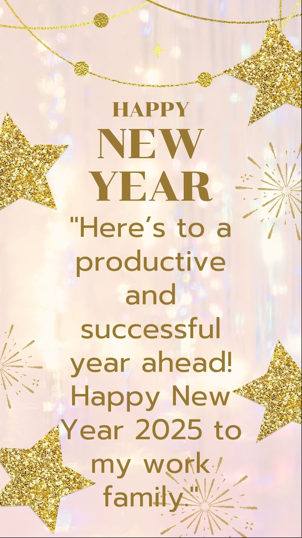 Happy New Year 2025 Advance Wishes Images, Status, Quotes, Wallpapers, Whatsapp Messages, Photos, Pics: Find the perfect greetings to share with loved ones. Celebrate the new year with joy and happiness (Photo: Canva.com)