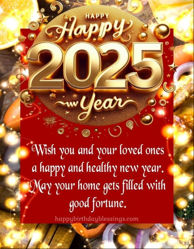 Dedicate one of these cards or images with phrases and motivational messages, to receive a Happy New Year 2025 this January 01. (Photo: Pinterest)