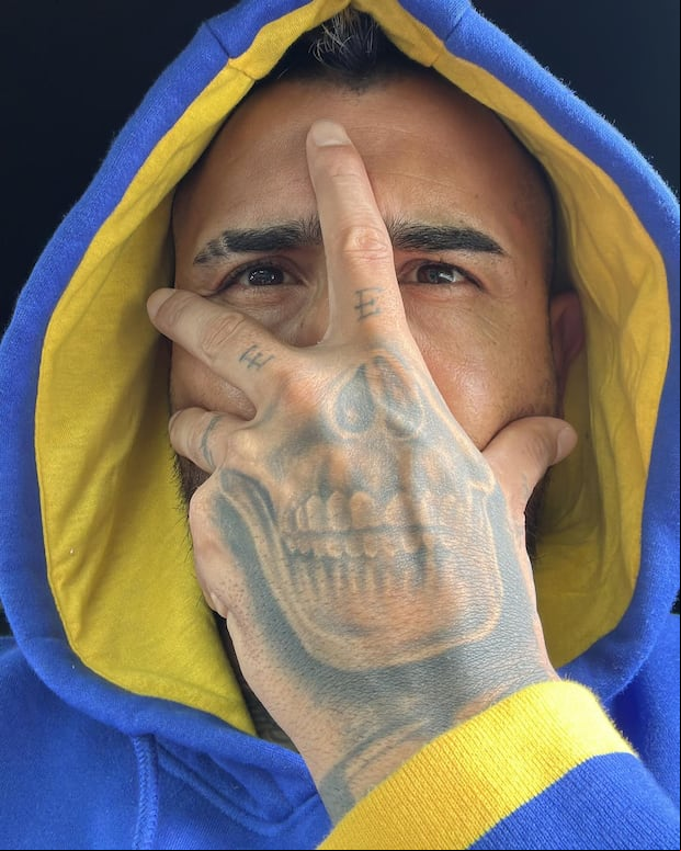 Arturo Vidal publicó fotos con los colores de Boca Juniors. (Foto: Instagram)