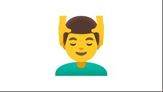 No está lavándose el cabello: qué es el emoji de WhatsApp de la persona con unas manos en la cabeza