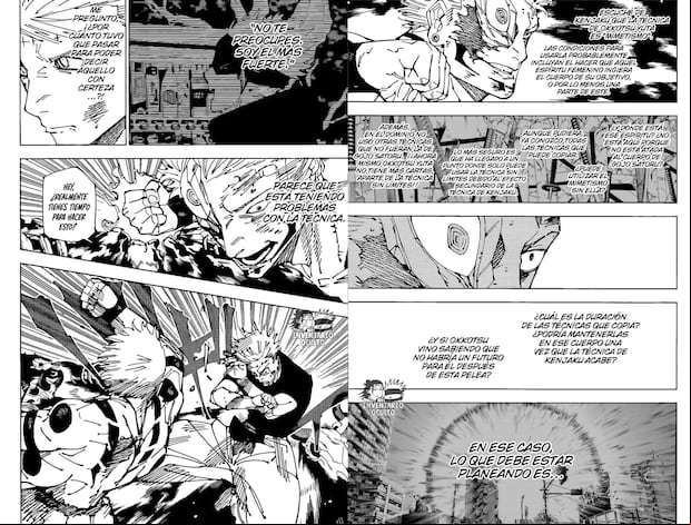 Jujutsu Kaisen, manga 262 - parte 2 (Foto: Inventario Oculto)