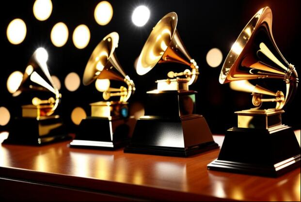 Aquí te presentamos la lista de nominados de los Grammys. (Foto: IA)